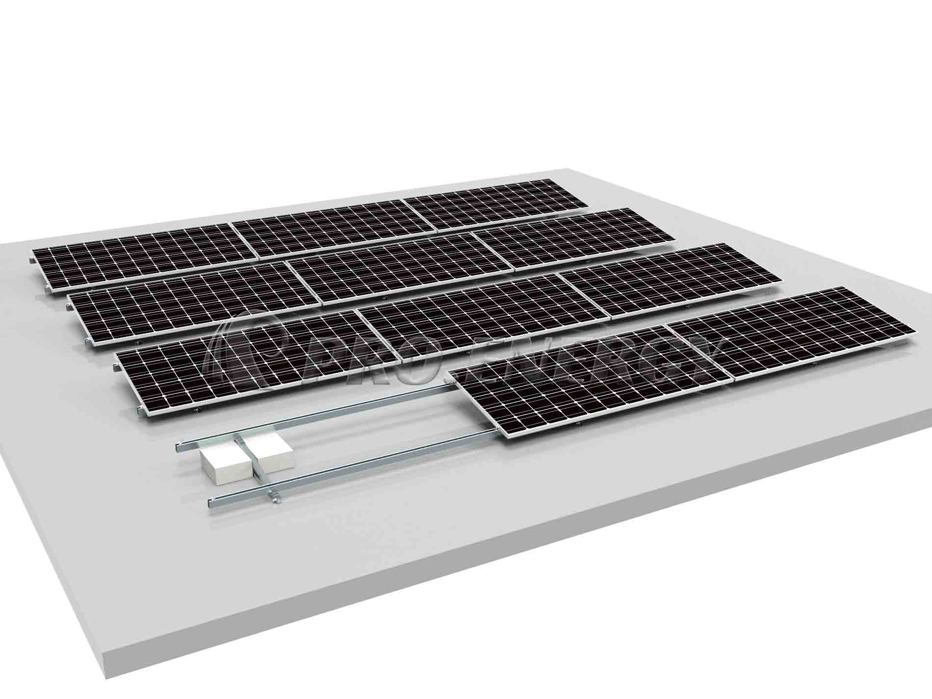 Roof Ballasted Mounted System