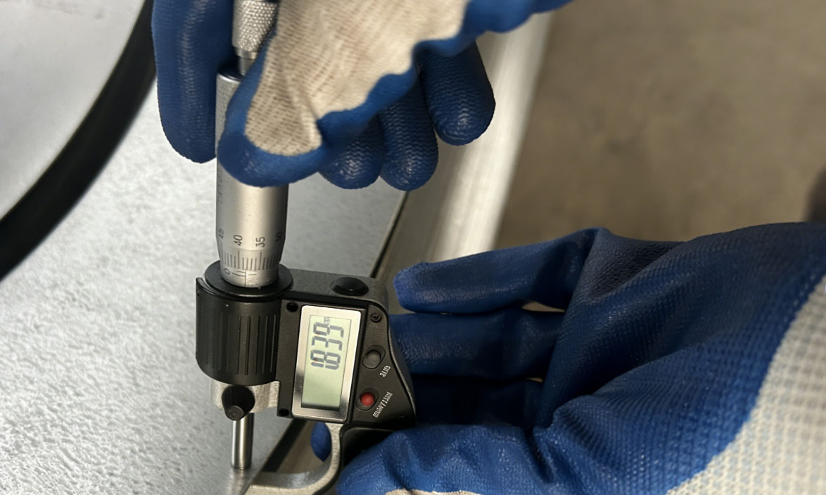 Raw material inspection