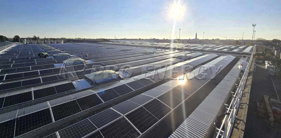 2MW太阳能屋顶系统解决方案