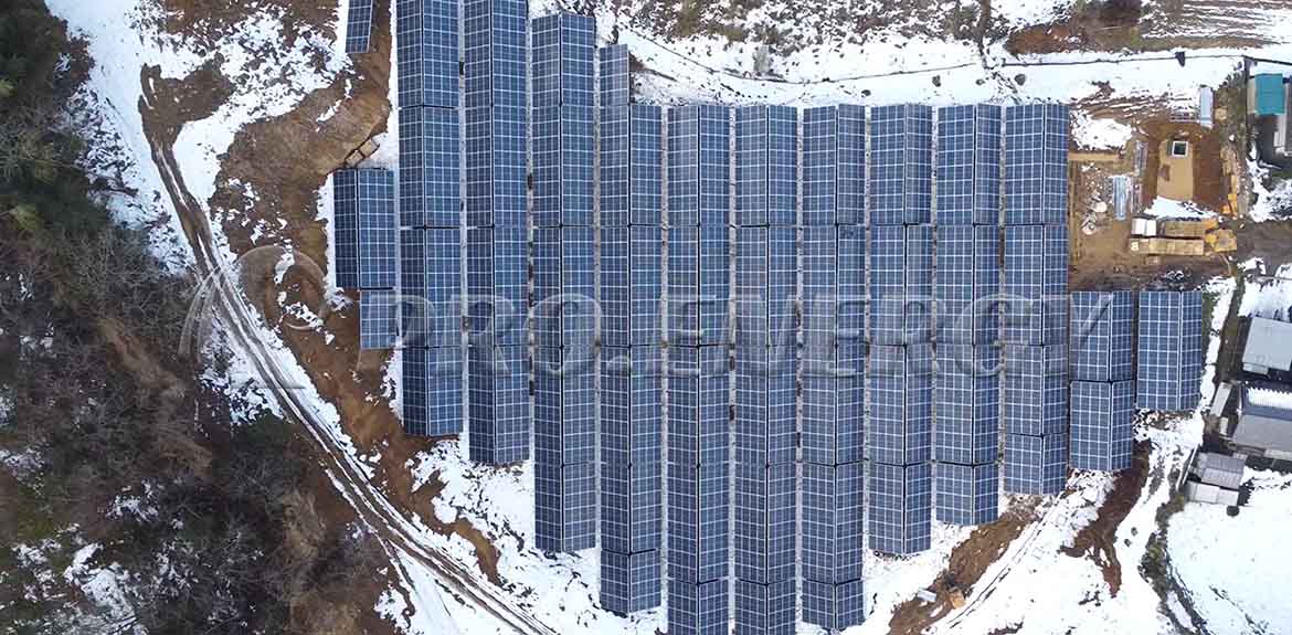 1.2MW地面太阳能安装系统解决方案