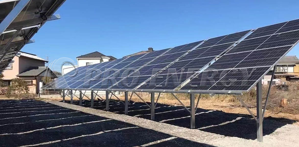 950 kWp 单柱地面安装系统解决方案