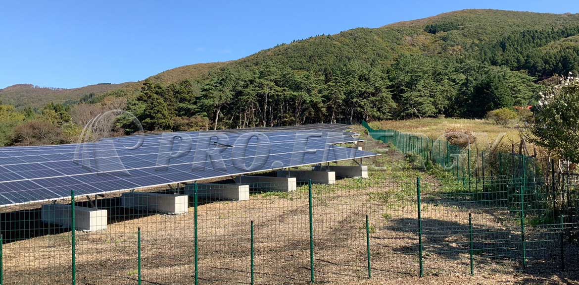 固定式地面太阳能安装系统