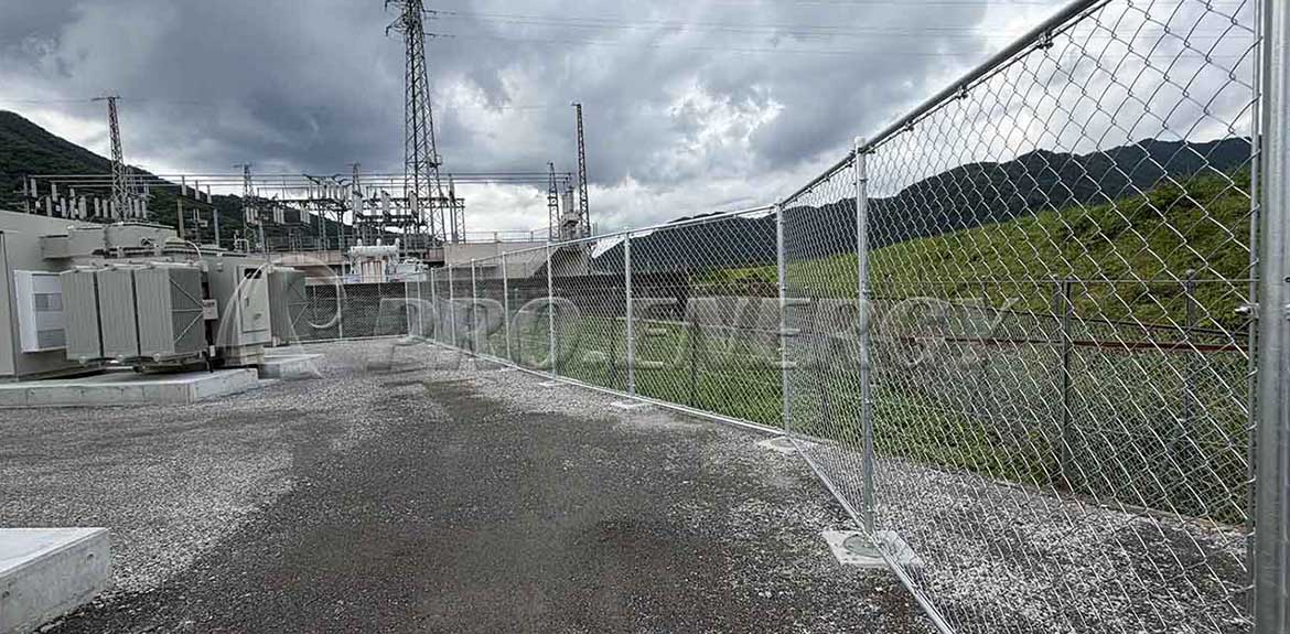 焊接网状围栏电站周界安全解决方案